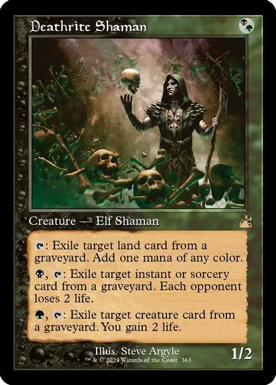 Deathrite Shaman [Retro Frame Foil] #363