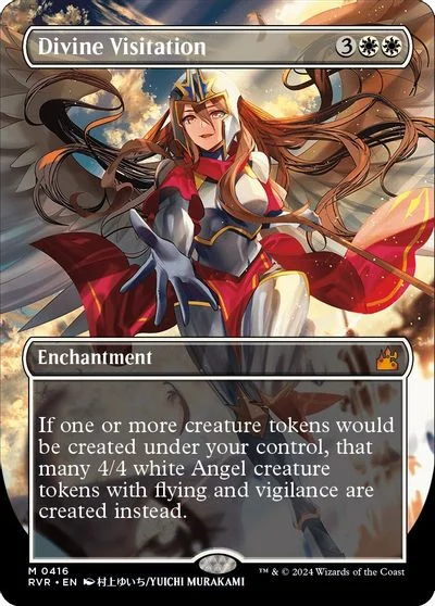 Divine Visitation [Anime Borderless Foil] #416