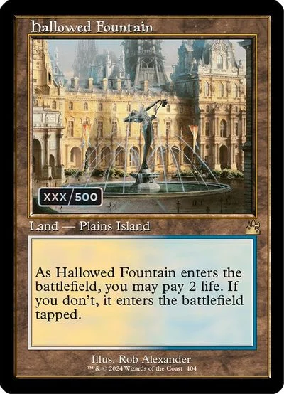 Hallowed Fountain [Retro Frame] #404