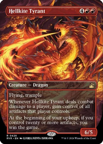 Hellkite Tyrant [Anime Borderless] #428
