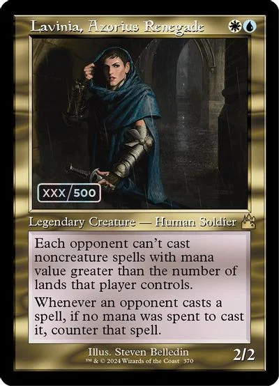Lavinia, Azorius Renegade [Retro Frame Foil] #370
