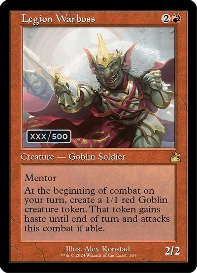 Legion Warboss [Retro Frame Foil] #337