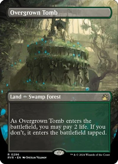Overgrown Tomb [Borderless Foil] #296