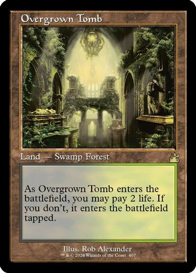 Overgrown Tomb [Retro Frame Foil] #407