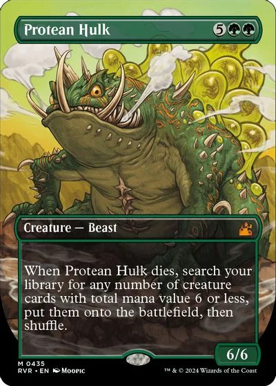 Protean Hulk [Anime Borderless Foil] #435