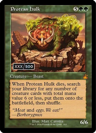 Protean Hulk [Retro Frame] #353