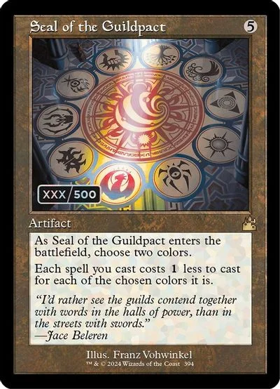 Seal of the Guildpact [Retro Frame Foil] #394