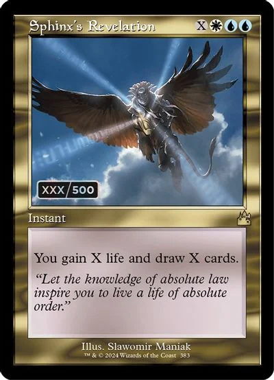 Sphinx's Revelation [Retro Frame Foil] #383