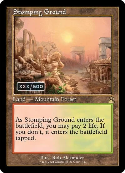 Stomping Ground [Retro Frame Foil] #413