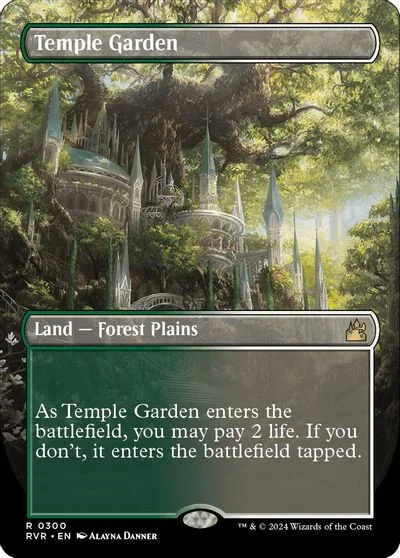 Temple Garden [Borderless Foil] #300