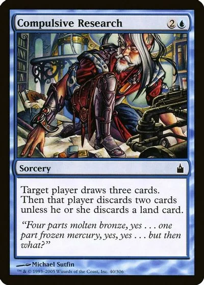 Compulsive Research [Foil] #40