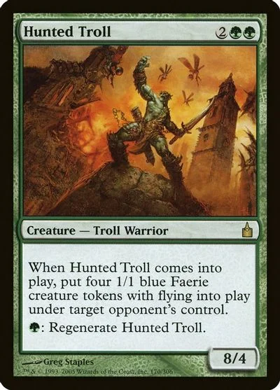 Hunted Troll [Foil] #170
