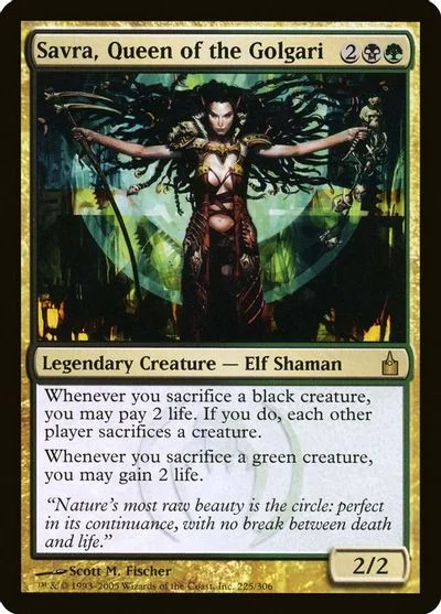 Savra, Queen of the Golgari #225