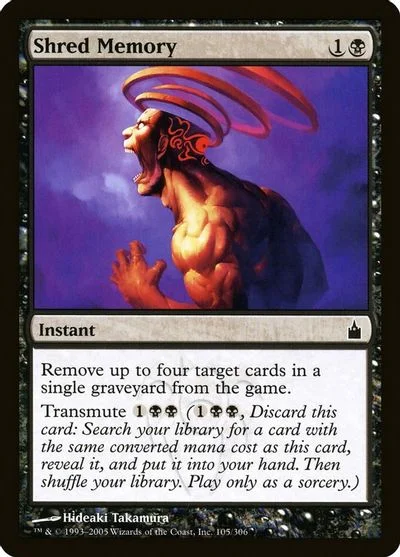 Shred Memory [Foil] #105