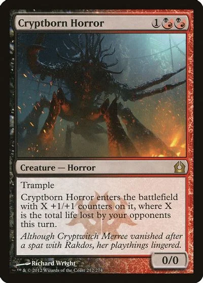 Cryptborn Horror [Foil] #212