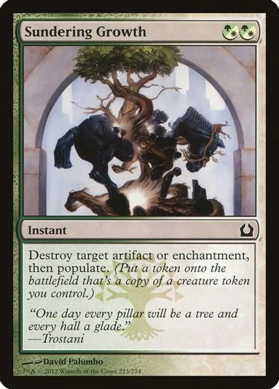 Sundering Growth [Foil] #223