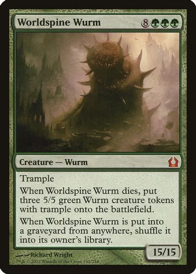 Worldspine Wurm [Foil] #140