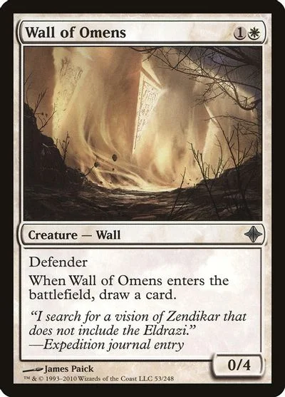 Wall of Omens [Foil]