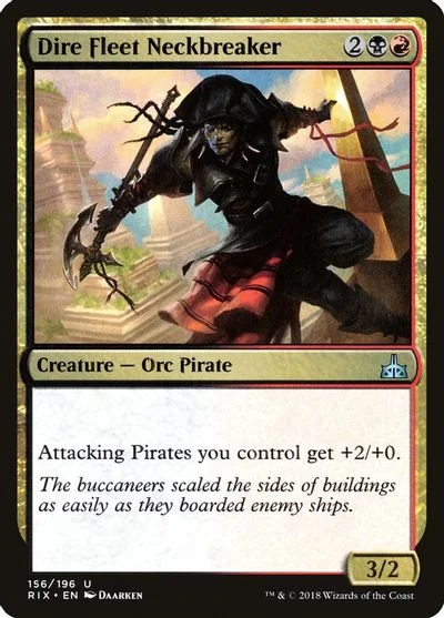 Dire Fleet Neckbreaker [Foil]