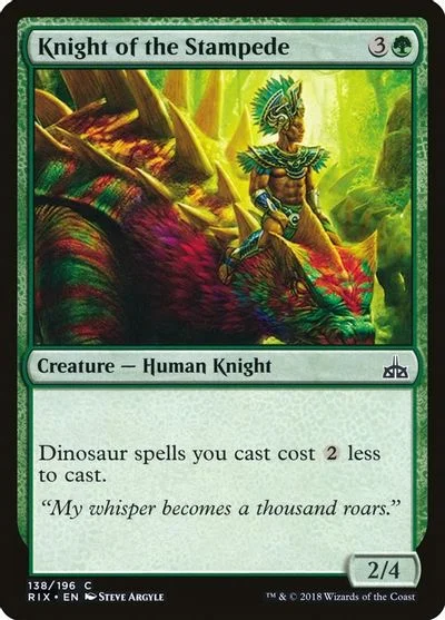 Knight of the Stampede [Foil]