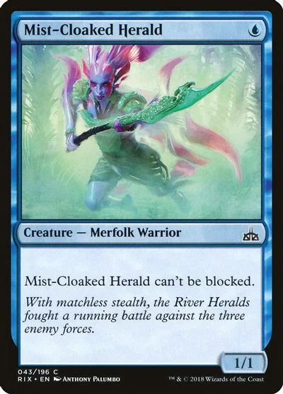 Mist-Cloaked Herald [Foil]
