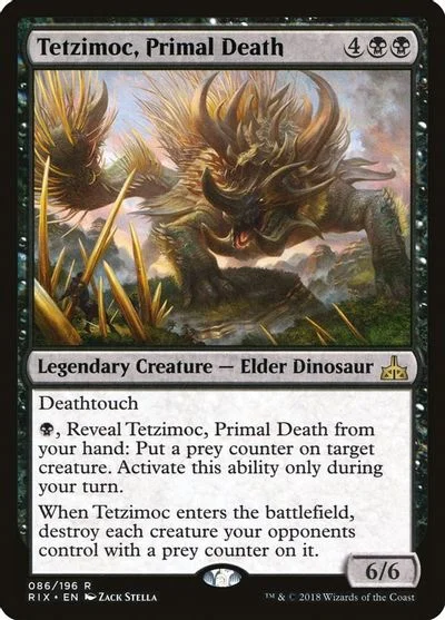 Tetzimoc, Primal Death [Foil]