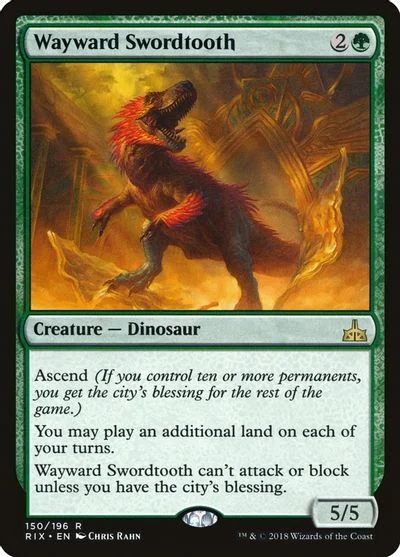 Wayward Swordtooth #150