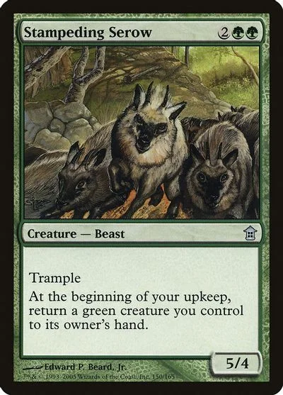 Stampeding Serow [Foil]