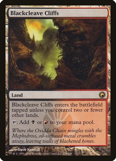 Blackcleave Cliffs [Foil] #224