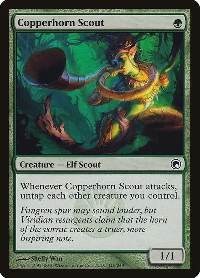 Copperhorn Scout [Foil] #116