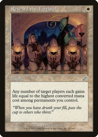 Reward the Faithful [Foil]
