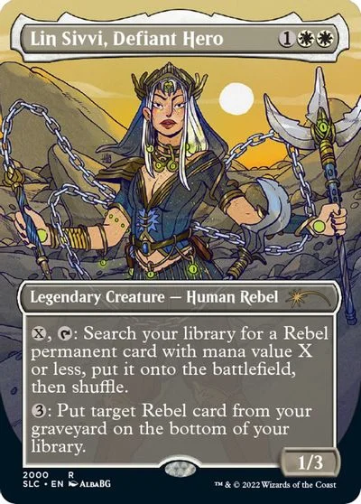 Lin Sivvi, Defiant Hero [Foil] #2000
