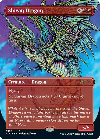 Shivan Dragon [Foil] #1993