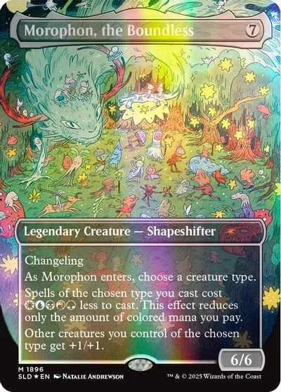 Morophon, The Boundless [Double Rainbow Foil] #1896