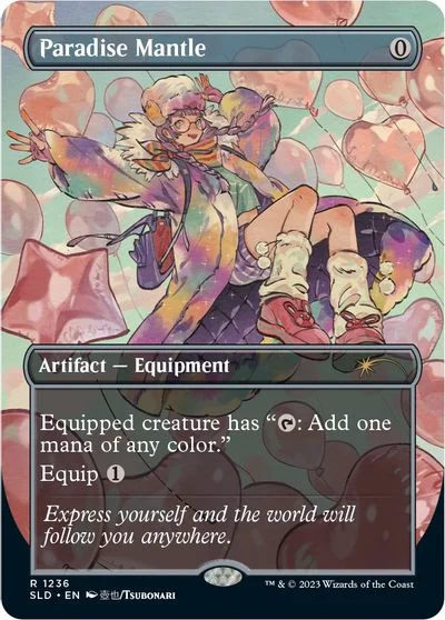Paradise Mantle [Borderless Foil] #1236