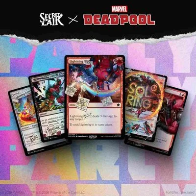 Secret Lair X Marvel's Deadpool: I Fixed It You're Welcome [Pool Party Foil Edition]