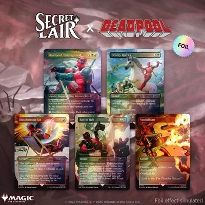 Secret Lair X Marvel's Deadpool [Rainbow Foil]