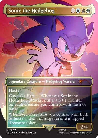 Sonic The Hedgehog [Foil] #2087