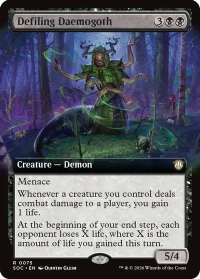 Defiling Daemogoth [Extended Art] #75