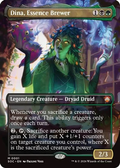Dina, Essence Brewer [Borderless Foil] #1