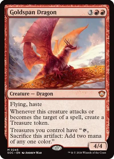 Goldspan Dragon #245