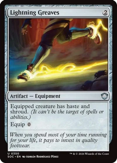Lightning Greaves #350