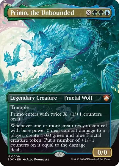 Primo, the Unbounded [Borderless Foil] #6
