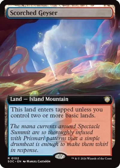 Scorched Geyser [Extended Art] #102