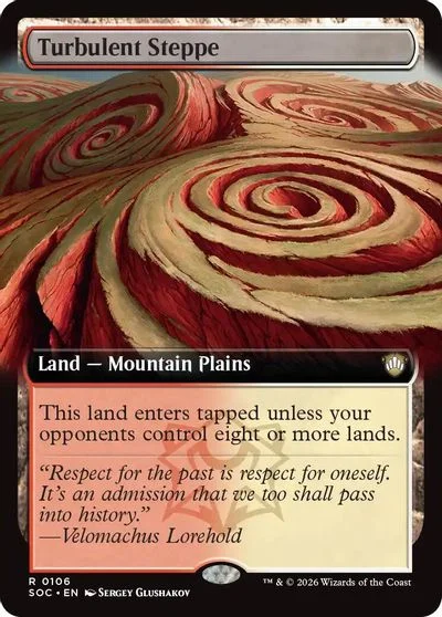 Turbulent Steppe [Extended Art] #106