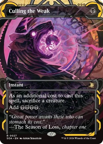 Culling the Weak [Foil] #27