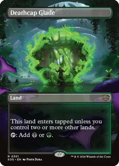 Deathcap Glade [Borderless Foil] #301