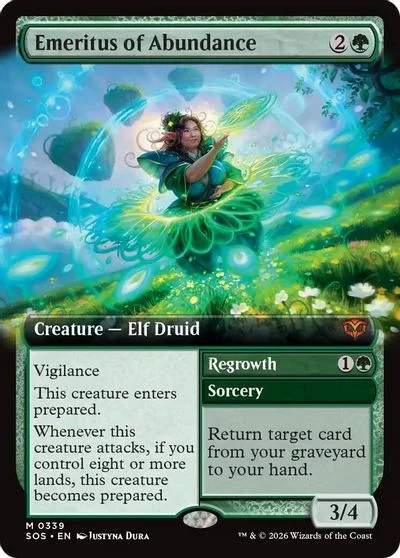 Emeritus of Abundance [Extended Art Foil] #339