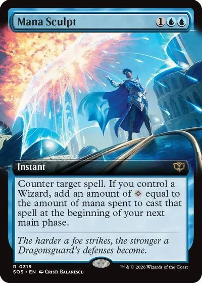 Mana Sculpt [Extended Art Foil] #319
