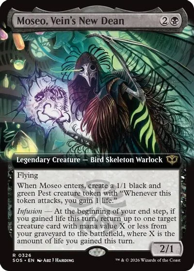 Moseo, Vein's New Dean [Extended Art Foil] #326